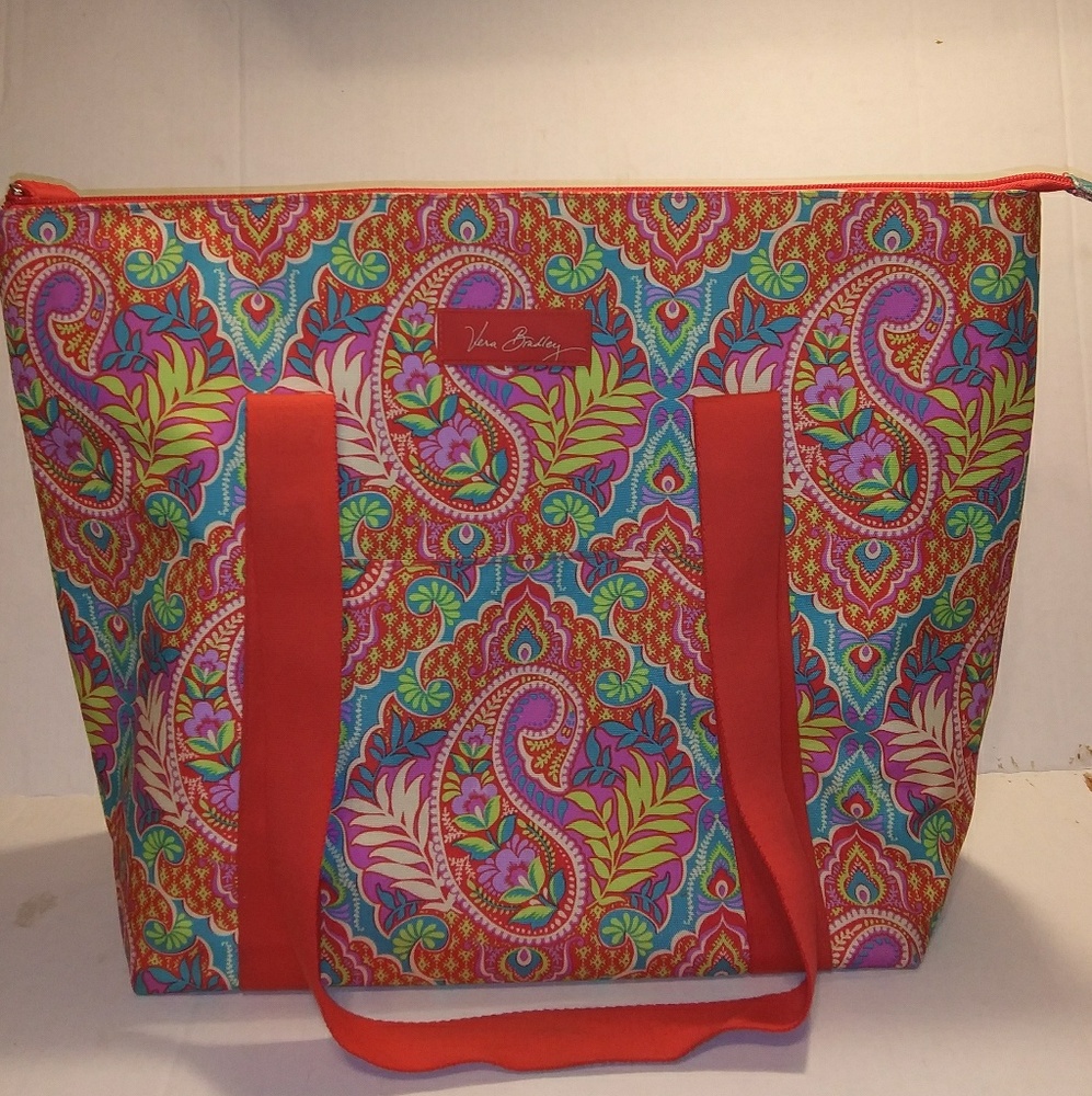 Vera Bradley Cooler Paradise in Paisley